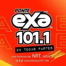 EXA FM 101.1 (Monclova) - 101.1 FM - XHWGR-FM - NRT México - Monclova, Coahuila logo