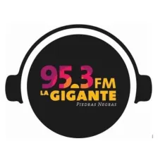 95.3 La Gigante (Piedras Negras) - 95.3 FM - XHGN-FM - Piedras Negras, Veracruz logo