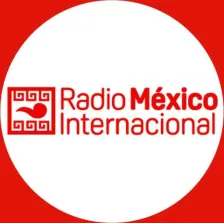 RADIO MÉXICO INTERNACIONAL: La voz que nos une logo