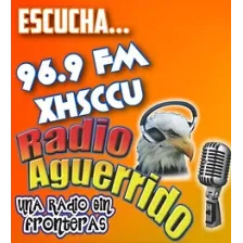 RADIO AGUERRIDO 96.9 (Álvaro Obregón) - 96.9 FM - XHSCCU-FM - Radio Aguerrida, A.C. - Álvaro Obregón, Michoacán logo