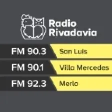 Radio Rivadavia Villa Mercedes 90.1 FM logo