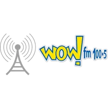 WOW FM 100.5 logo