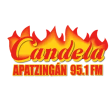 CANDELA 95.1 (Apatzingán) - 95.1 FM - XHAPM-FM - Cadena RASA - Apatzingán, Michoacán logo