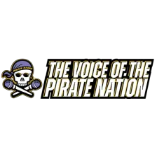 Pirate Radio 92.7 FM and 104.1 FM logo