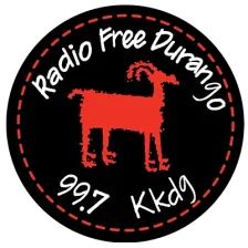 KKDG 99.7 Radio Free Durango logo