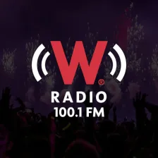 W RADIO 100.1 (San Luis Potosí) - 100.1 FM - XHPM-FM - GlobalMedia - San Luis Potosí, San Luis Potosí logo