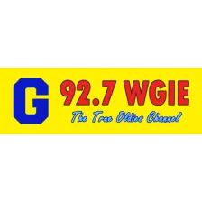 The True Oldies Channel 92.7 WGIE logo