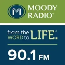 Moody Radio WMBI 90.1 FM logo