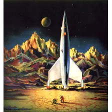 50's Science Fiction KOTR logo