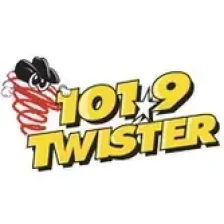 101.9 The Twister logo