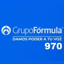 970 Grupo Fórmula (CDMX) - 970 AM - XERFR-AM - Grupo Fórmula - Ciudad de México logo