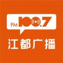 Yangzhou Jiangdu Broadcasting 100.7 logo
