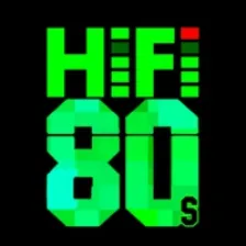 #HiFi80s logo