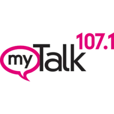 KTMY My Talk 107.1 logo