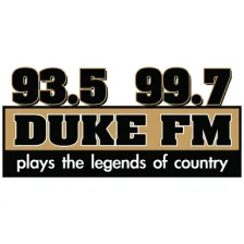 WGEE 93.5/99.7 Duke FM logo