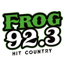 WJMQ FROG 92.3 Frog Country logo